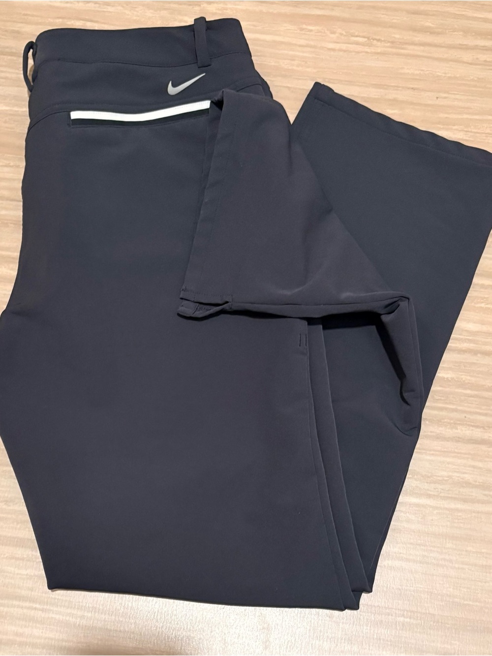 Nike Golf Tour Performance Womens Cropped Capri Pants Charcoal Gray Size 12